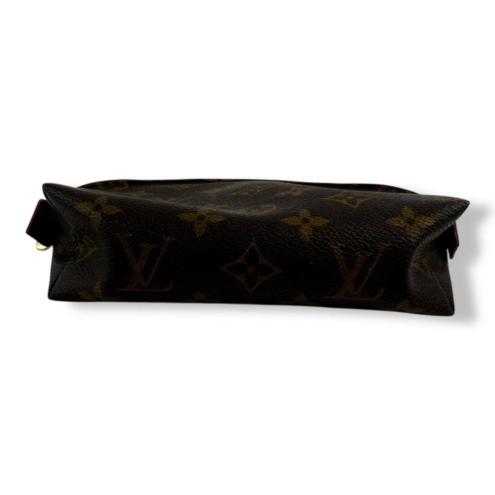 Louis Vuitton Brown Monogram Travel Cosmetic Pouch - Lux Central