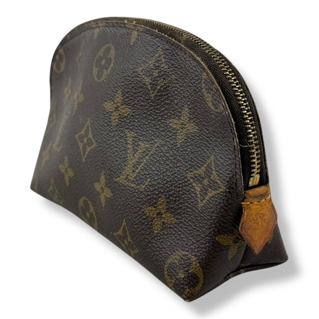 Louis Vuitton Brown Monogram Travel Cosmetic Pouch - Lux Central