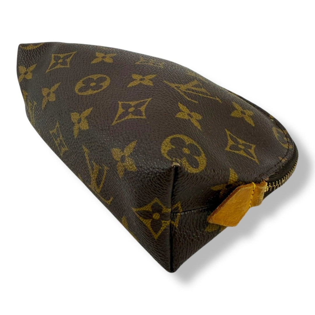 Louis Vuitton Brown Monogram Travel Cosmetic Pouch - Lux Central