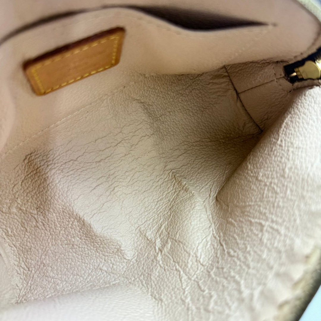 Louis Vuitton Brown Monogram Travel Cosmetic Pouch - Lux Central
