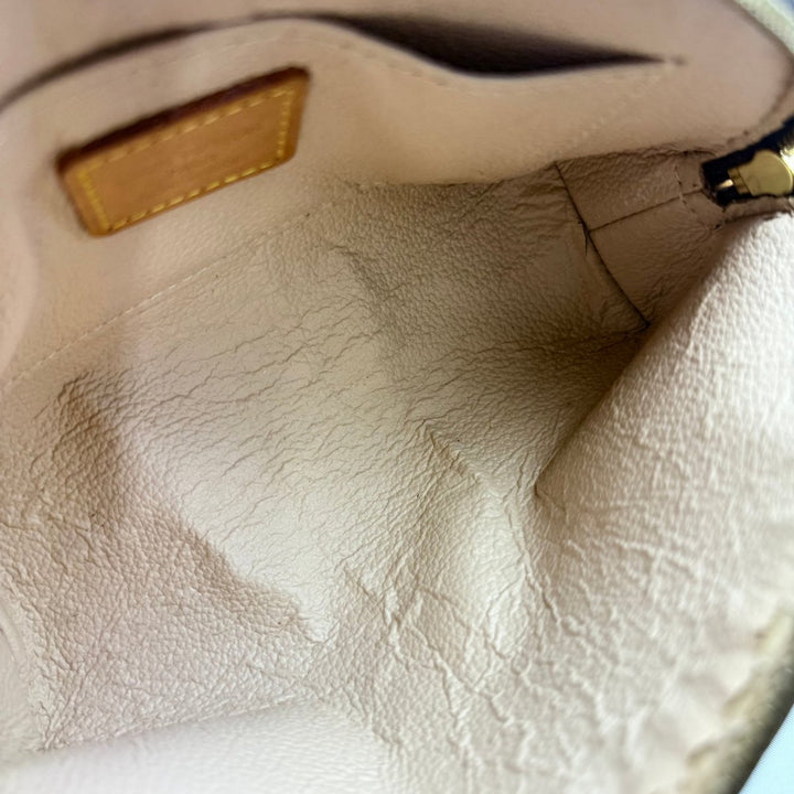 Louis Vuitton Brown Monogram Travel Cosmetic Pouch - Lux Central