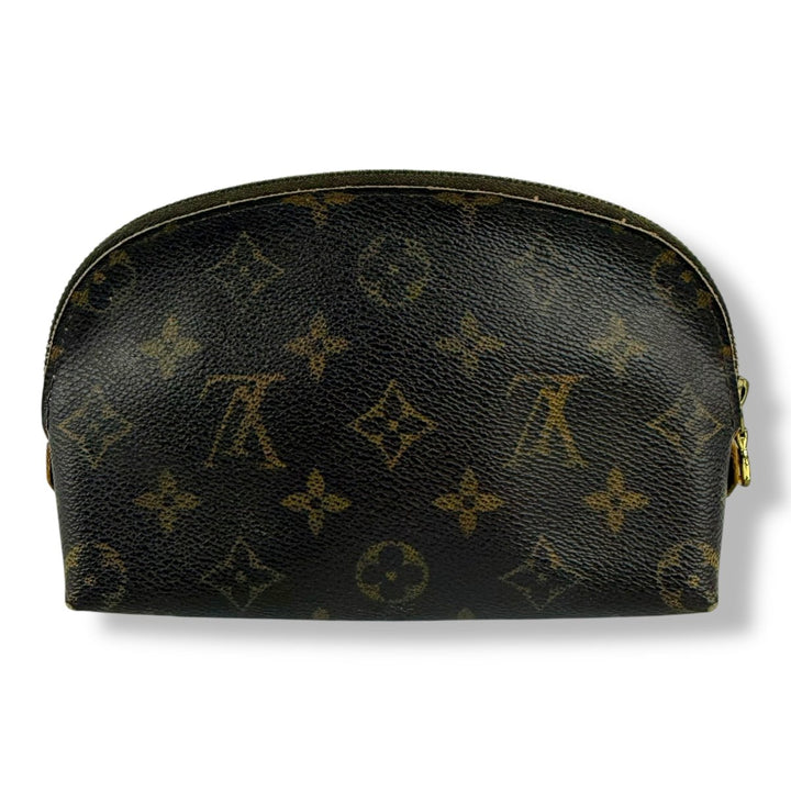 Louis Vuitton Brown Monogram Travel Cosmetic Pouch - Lux Central