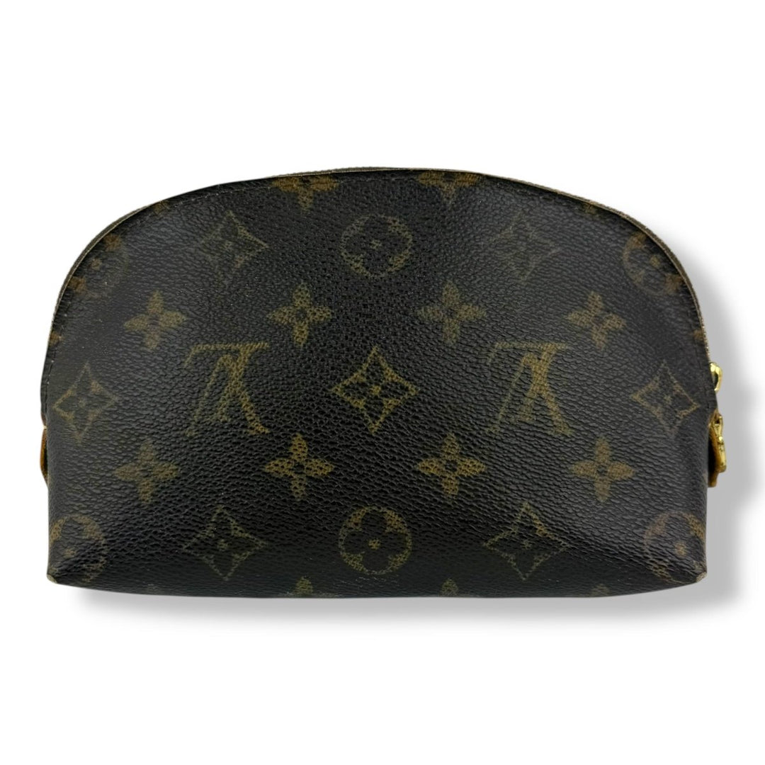 Louis Vuitton Brown Monogram Travel Cosmetic Pouch - Lux Central