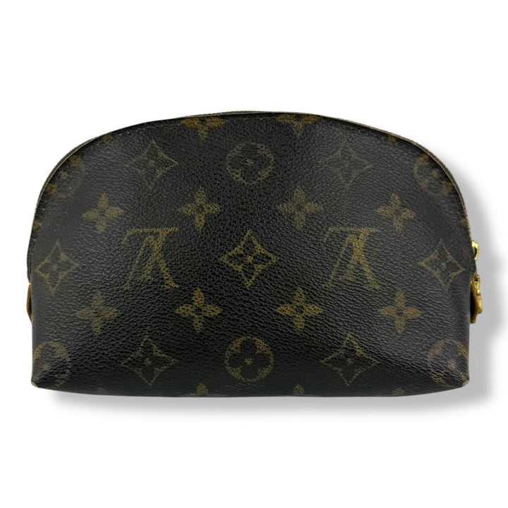Louis Vuitton Brown Monogram Travel Cosmetic Pouch - Lux Central