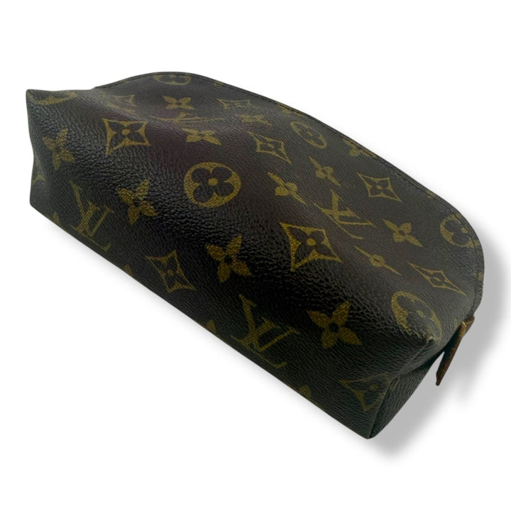Louis Vuitton Brown Monogram Travel Cosmetic Pouch - Lux Central