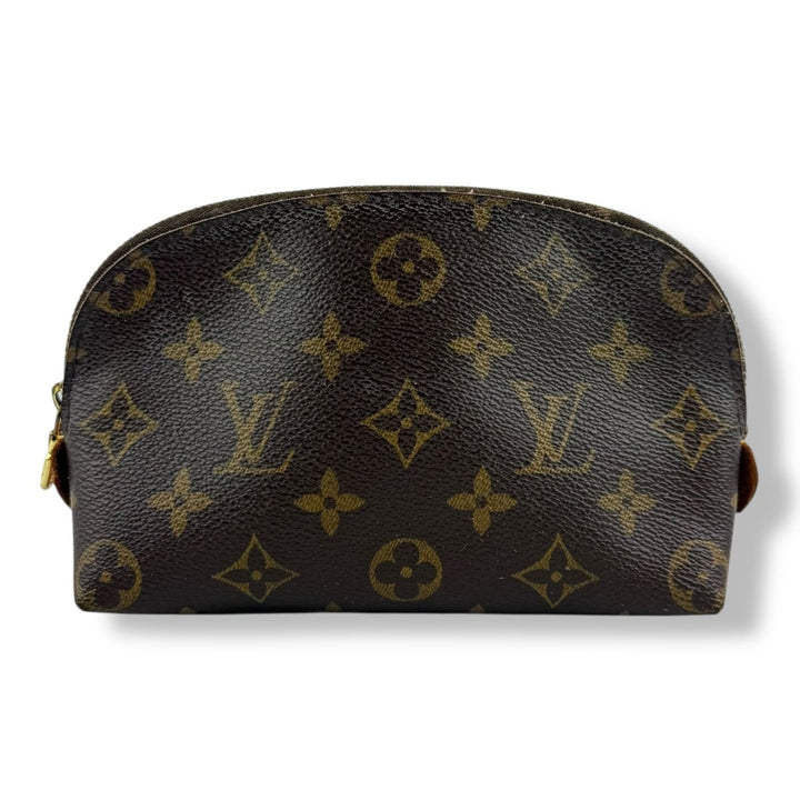 Louis Vuitton Brown Monogram Travel Cosmetic Pouch - Lux Central