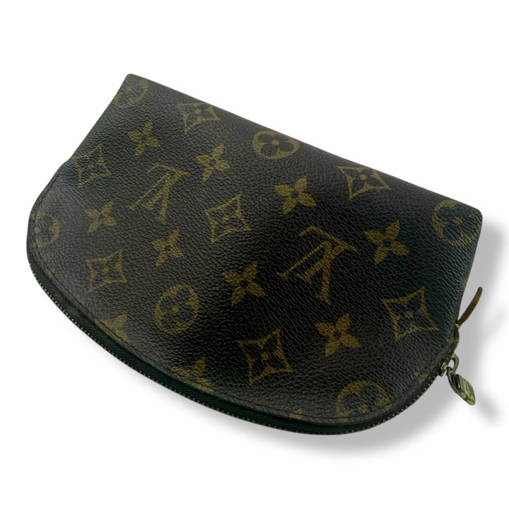 Louis Vuitton Brown Monogram Travel Cosmetic Pouch - Lux Central