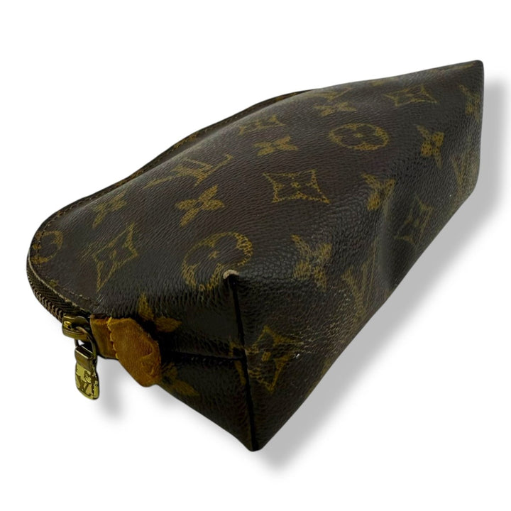 Louis Vuitton Brown Monogram Travel Cosmetic Pouch - Lux Central