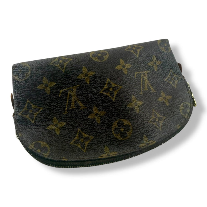 Louis Vuitton Brown Monogram Travel Cosmetic Pouch - Lux Central