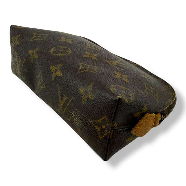 Louis Vuitton Brown Monogram Travel Cosmetic Pouch - Lux Central