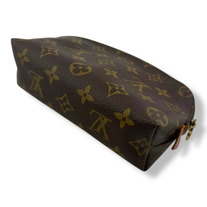 Louis Vuitton Brown Monogram Travel Cosmetic Pouch - Lux Central