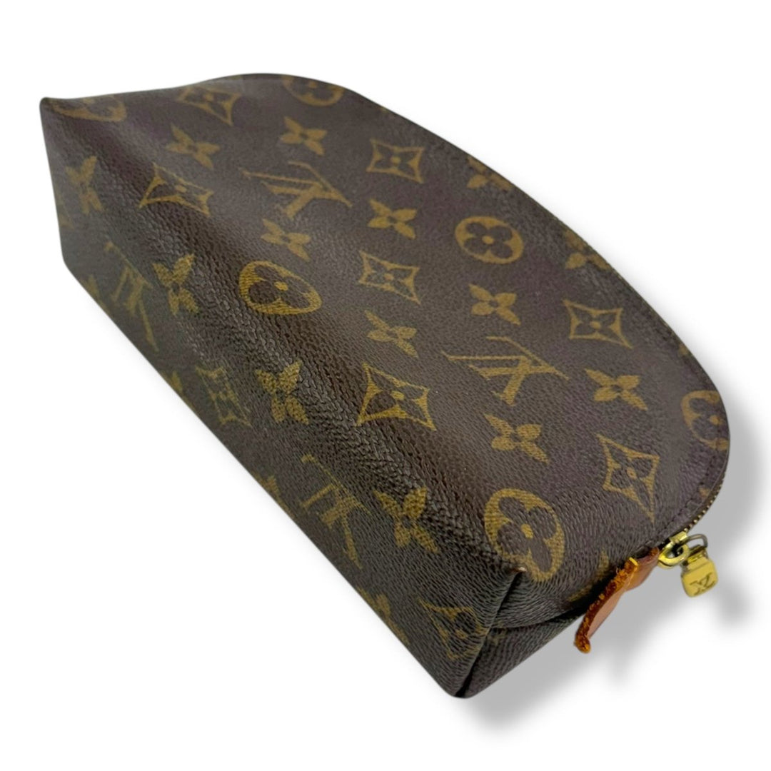 Louis Vuitton Brown Monogram Travel Cosmetic Pouch - Lux Central