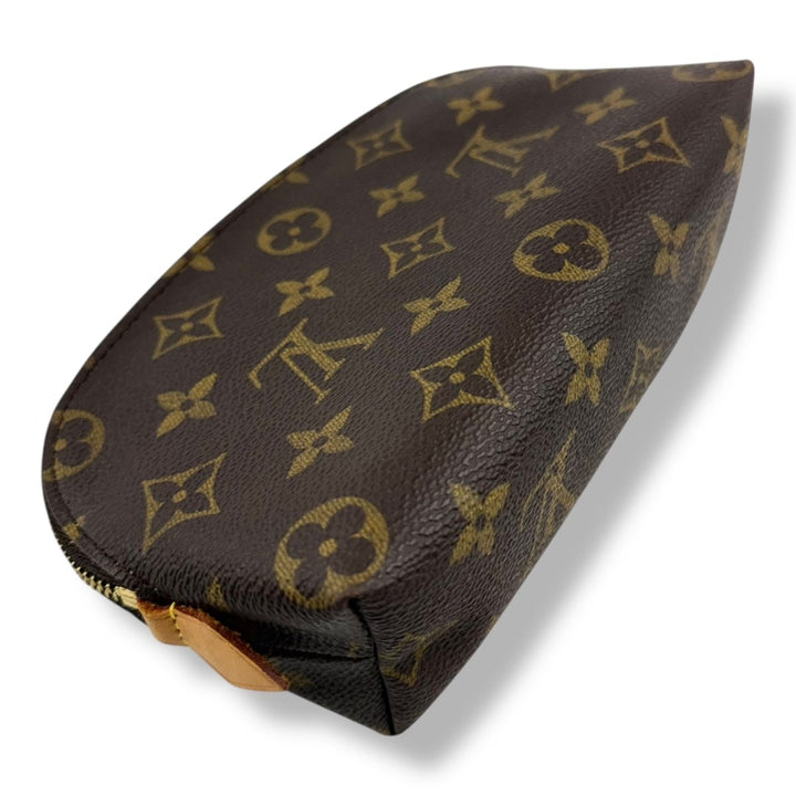 Louis Vuitton Brown Monogram Travel Cosmetic Pouch - Lux Central