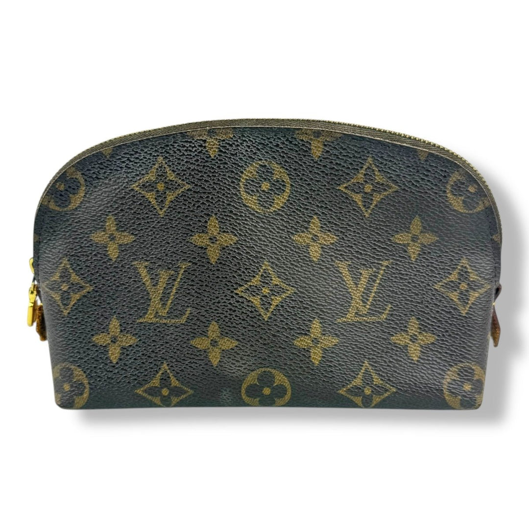 Louis Vuitton Brown Monogram Travel Cosmetic Pouch - Lux Central