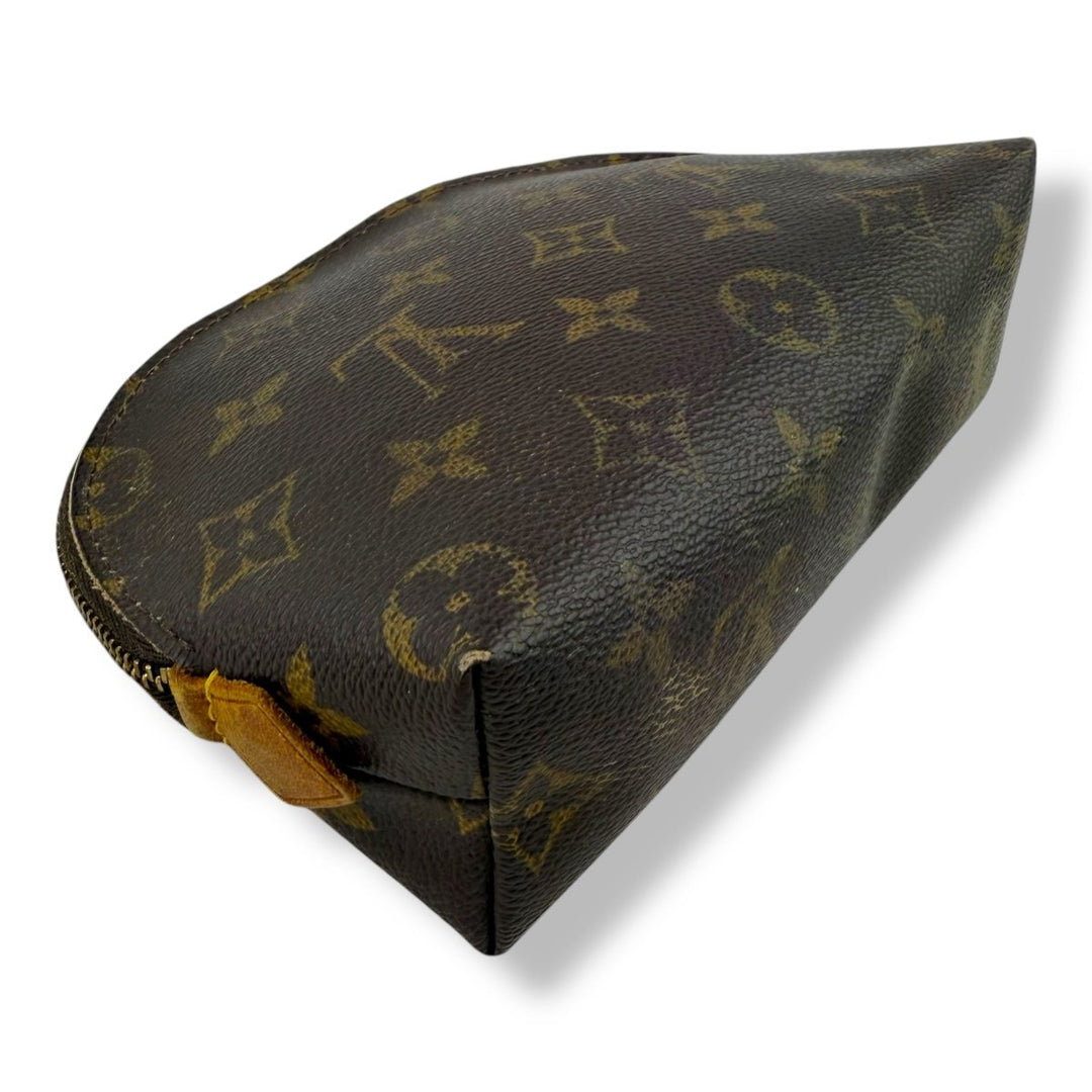 Louis Vuitton Brown Monogram Travel Cosmetic Pouch - Lux Central