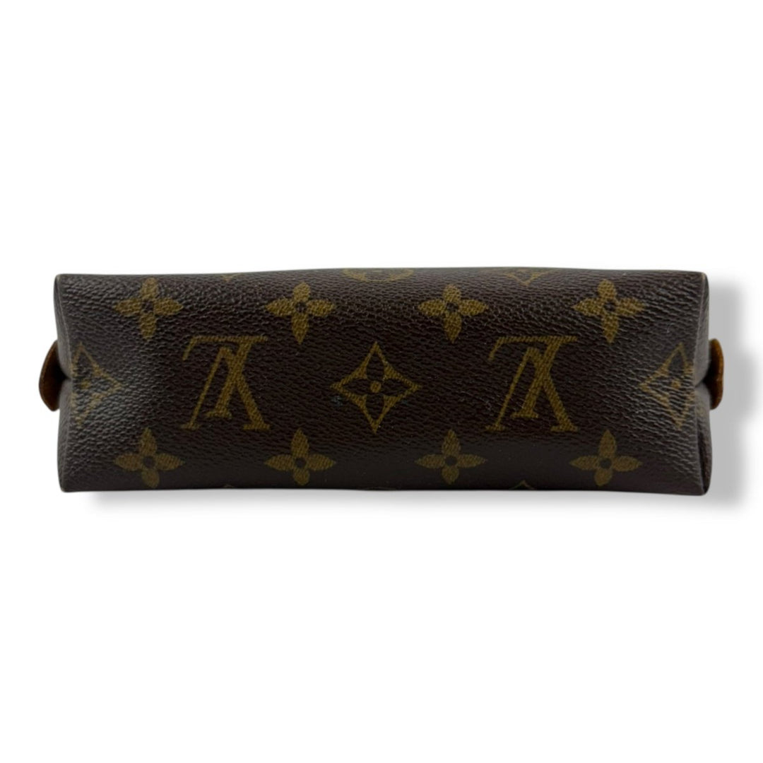 Louis Vuitton Brown Monogram Travel Cosmetic Pouch - Lux Central