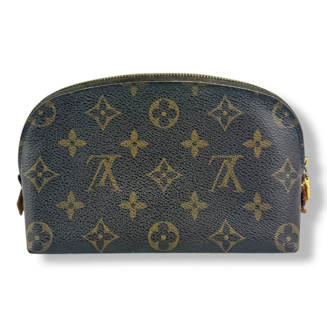 Louis Vuitton Brown Monogram Travel Cosmetic Pouch - Lux Central