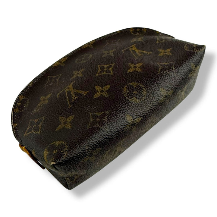 Louis Vuitton Brown Monogram Travel Cosmetic Pouch - Lux Central