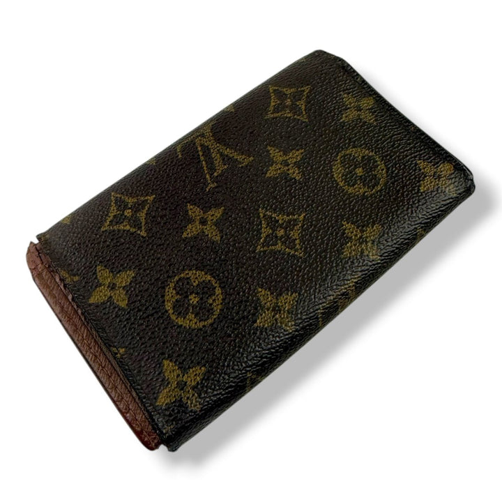 Louis Vuitton Brown Monogram Zippy Clip Purse - Lux Central