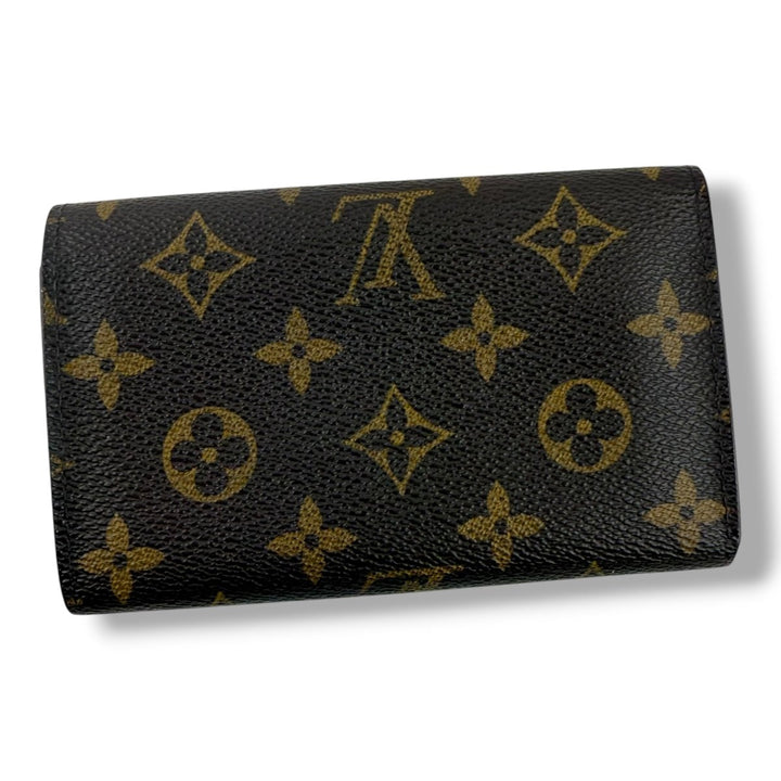 Louis Vuitton Brown Monogram Zippy Clip Purse - Lux Central