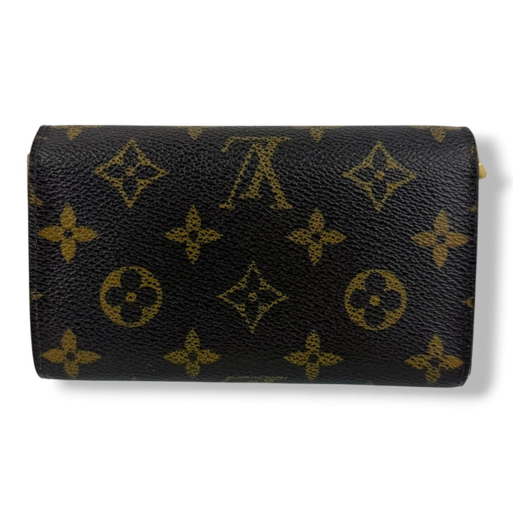 Louis Vuitton Brown Monogram Zippy Clip Purse - Lux Central