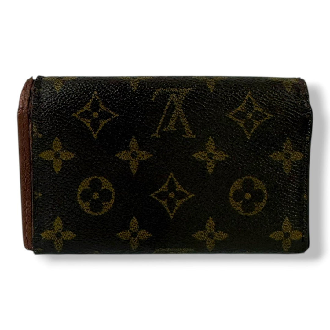 Louis Vuitton Brown Monogram Zippy Clip Purse - Lux Central