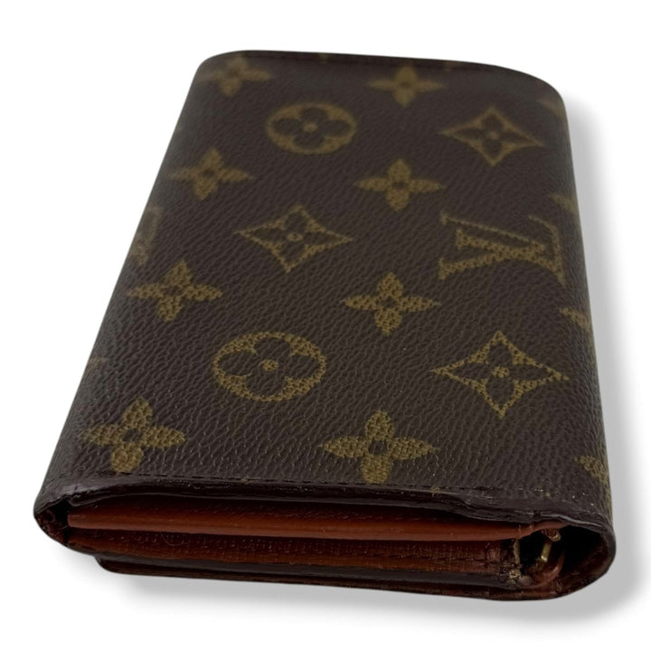 Louis Vuitton Brown Monogram Zippy Clip Purse - Lux Central