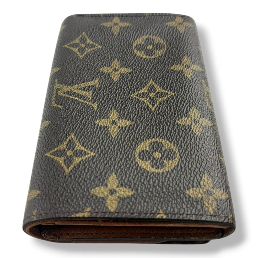 Louis Vuitton Brown Monogram Zippy Clip Purse - Lux Central