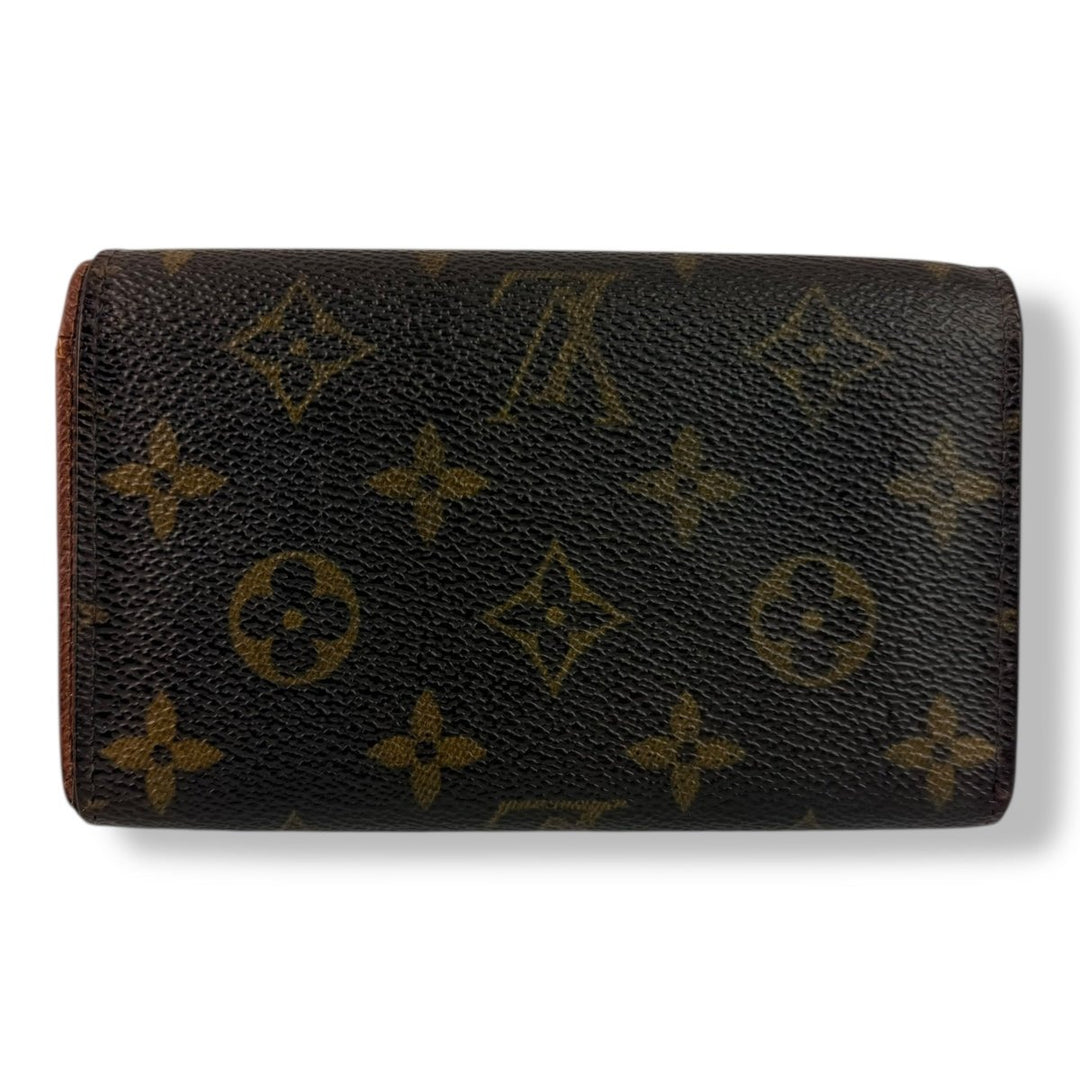 Louis Vuitton Brown Monogram Zippy Clip Purse - Lux Central