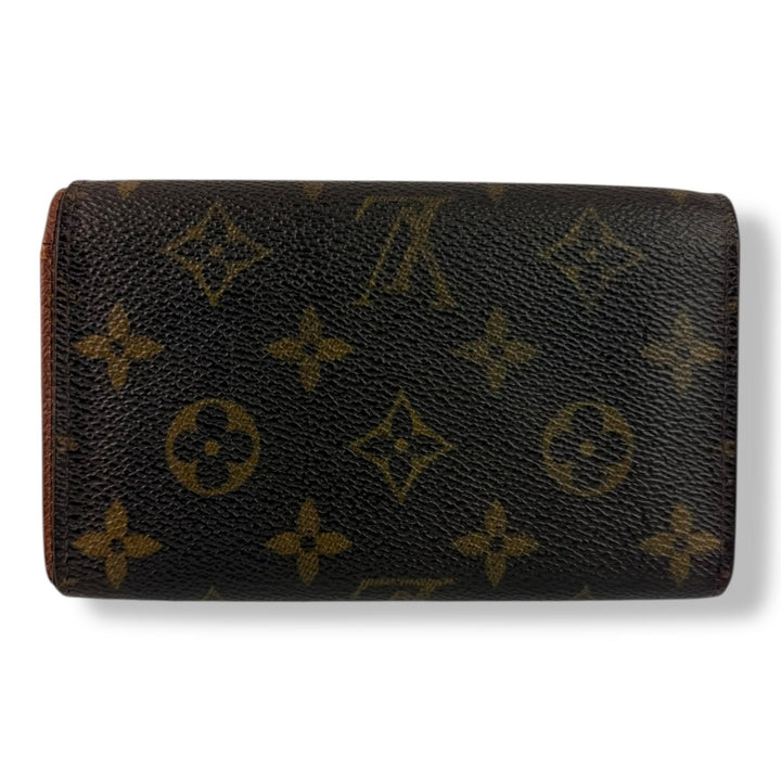 Louis Vuitton Brown Monogram Zippy Clip Purse - Lux Central