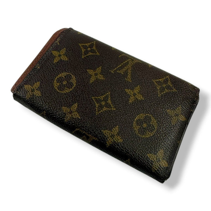 Louis Vuitton Brown Monogram Zippy Clip Purse - Lux Central