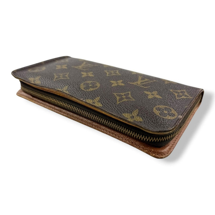Louis Vuitton Brown Monogram Zippy Purse - Lux Central