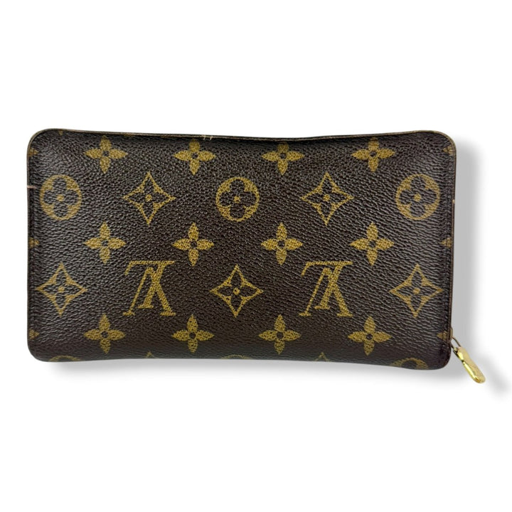 Louis Vuitton Brown Monogram Zippy Purse - Lux Central