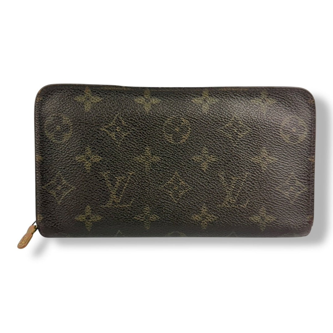 Louis Vuitton Brown Monogram Zippy Purse - Lux Central