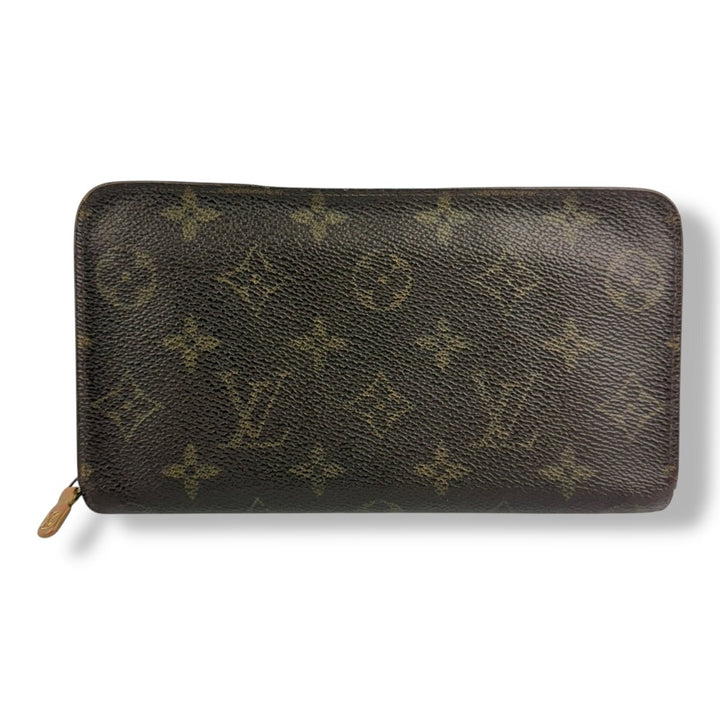 Louis Vuitton Brown Monogram Zippy Purse - Lux Central