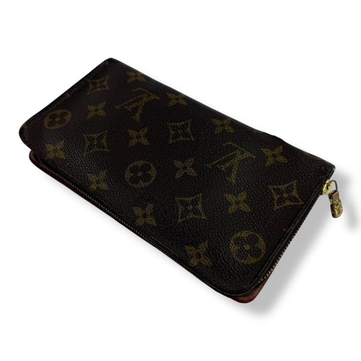 Louis Vuitton Brown Monogram Zippy Purse - Lux Central