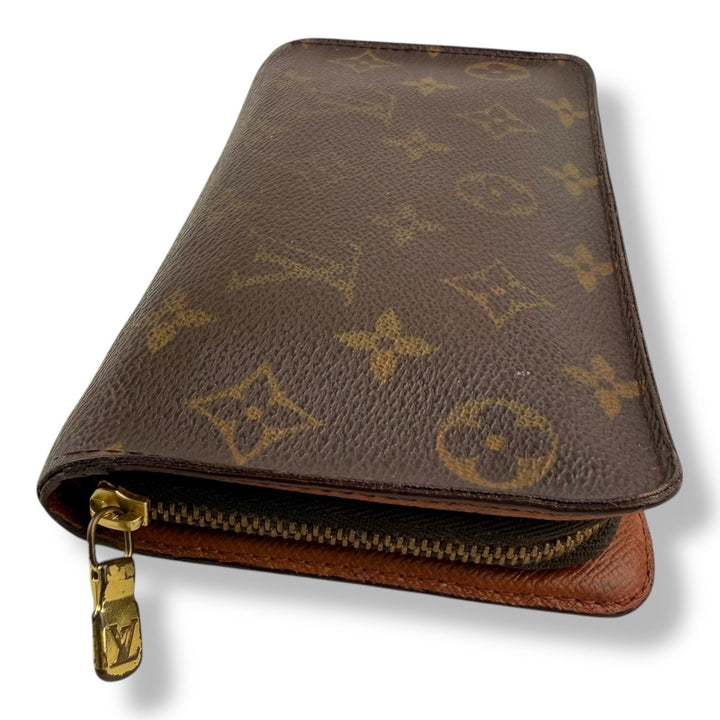 Louis Vuitton Brown Monogram Zippy Purse - Lux Central
