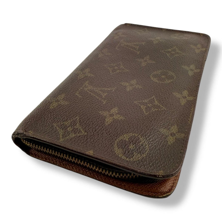 Louis Vuitton Brown Monogram Zippy Purse - Lux Central