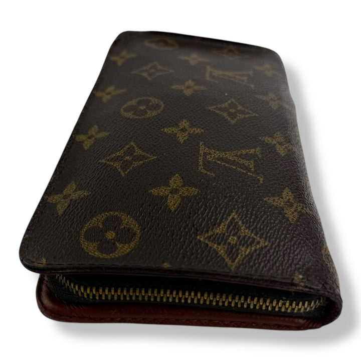 Louis Vuitton Brown Monogram Zippy Purse - Lux Central