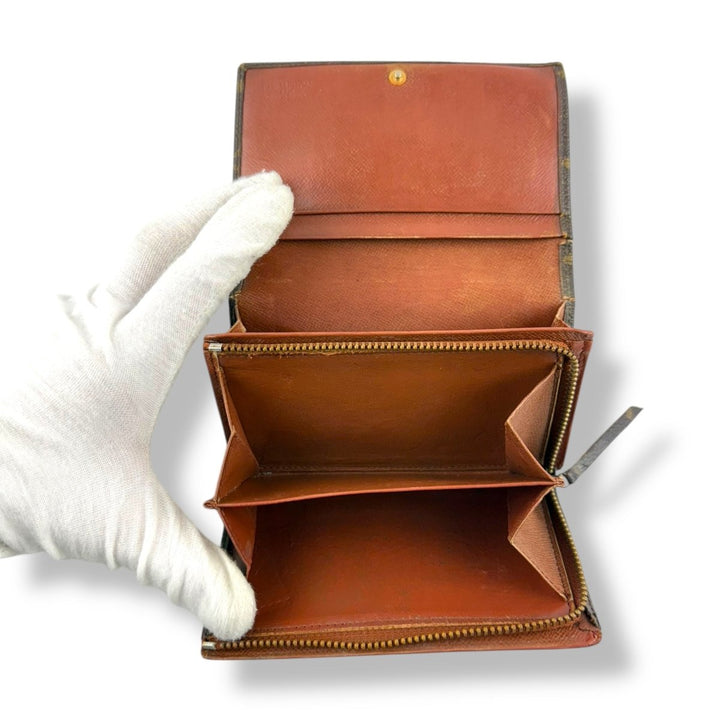 Louis Vuitton Brown Monogram Zippy Purse - Lux Central