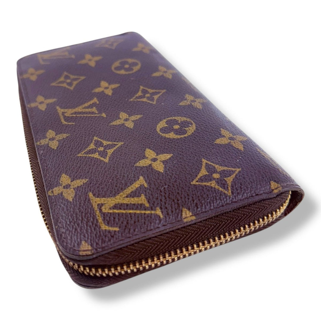 Louis Vuitton Brown Monogram Zippy Purse - Lux Central