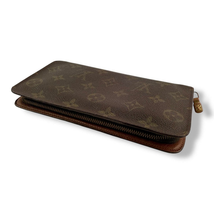 Louis Vuitton Brown Monogram Zippy Purse - Lux Central
