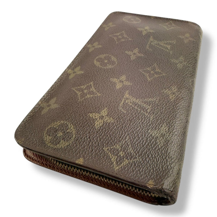 Louis Vuitton Brown Monogram Zippy Purse - Lux Central