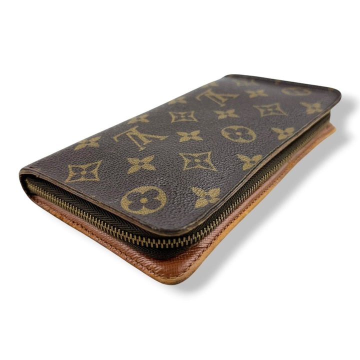Louis Vuitton Brown Monogram Zippy Purse - Lux Central