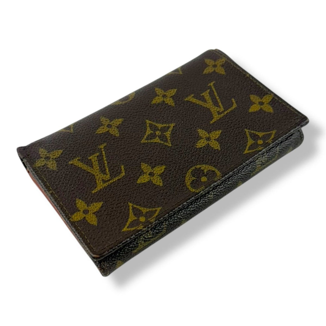 Louis Vuitton Brown Monogram Zippy Purse - Lux Central