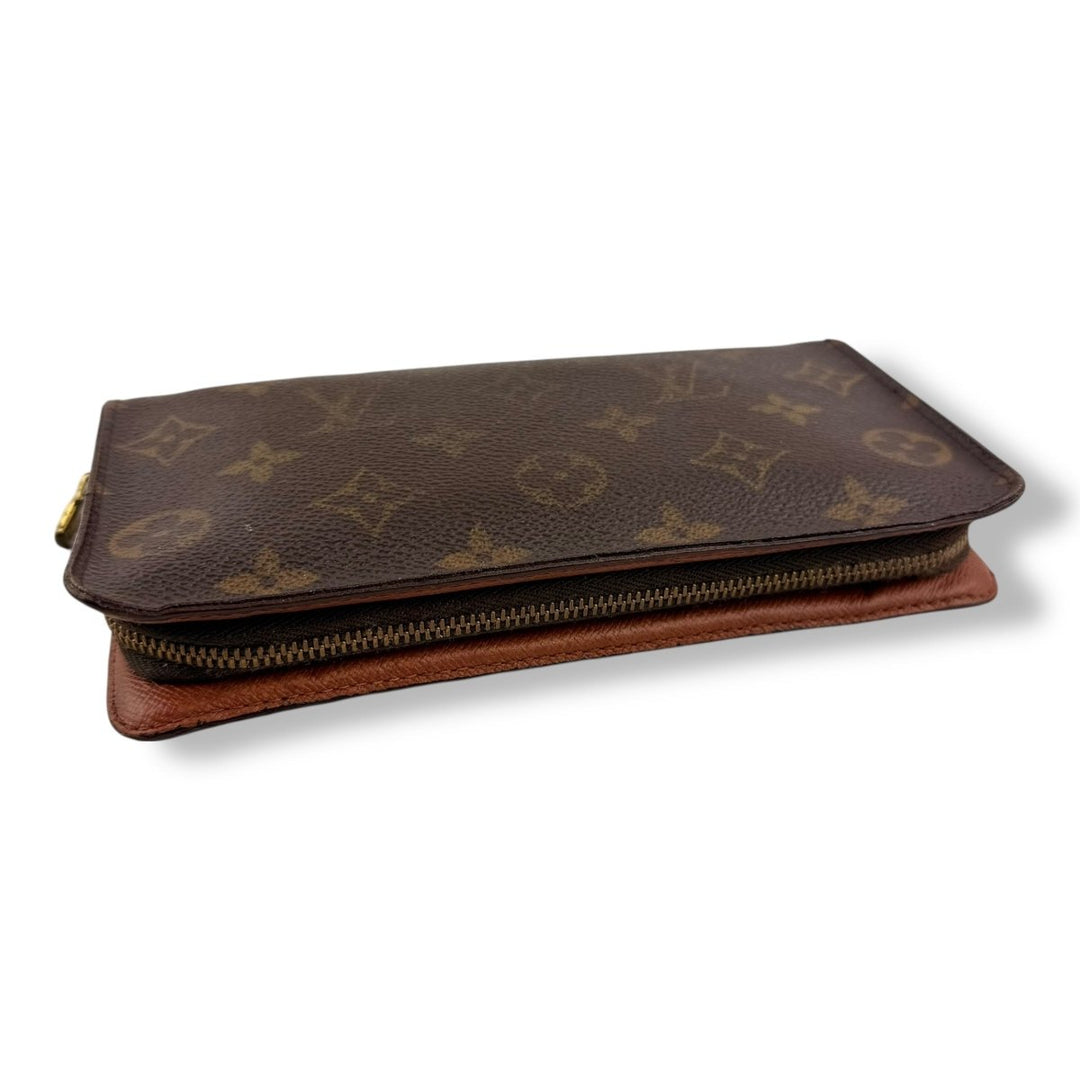 Louis Vuitton Brown Monogram Zippy Purse - Lux Central