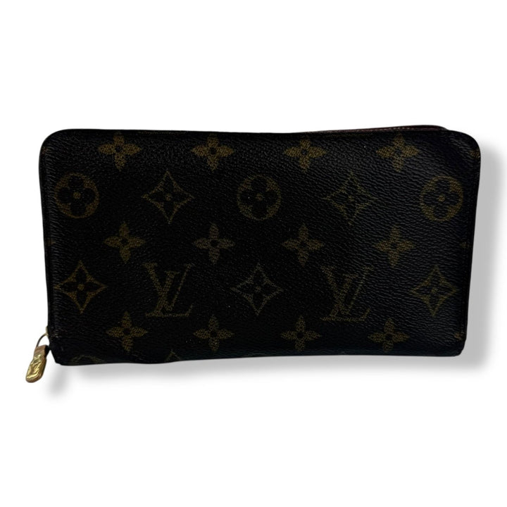 Louis Vuitton Brown Monogram Zippy Purse - Lux Central