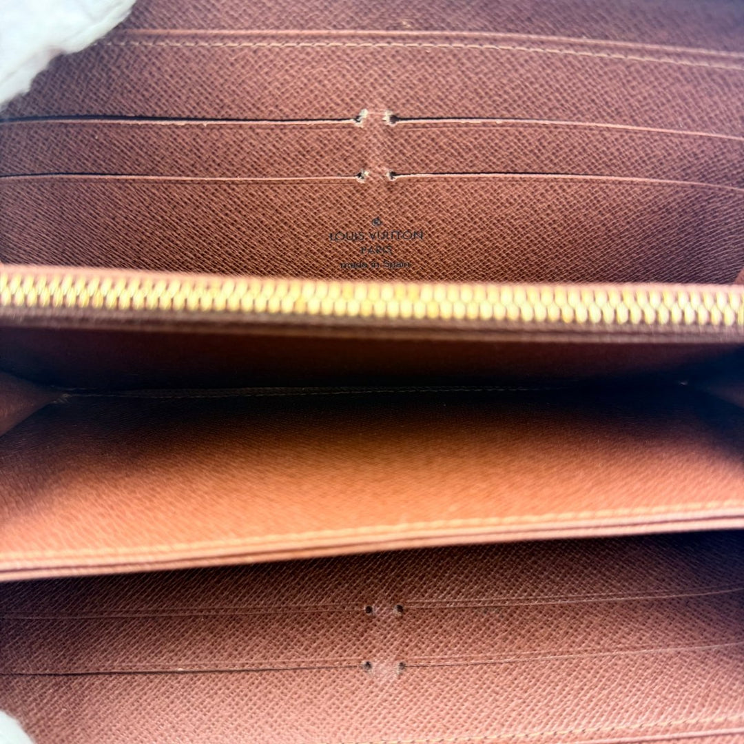 Louis Vuitton Brown Monogram Zippy Purse - Lux Central