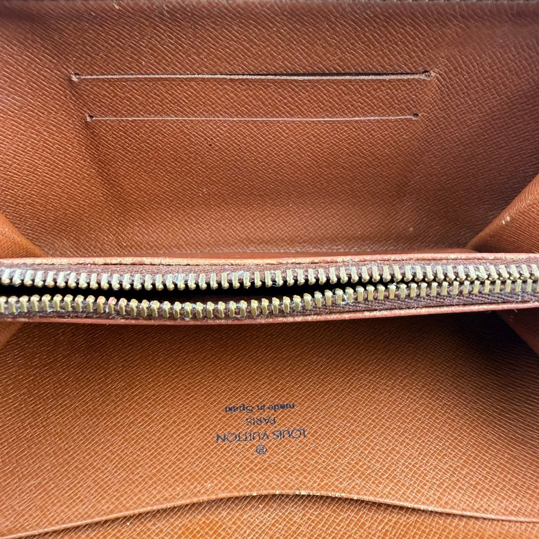 Louis Vuitton Brown Monogram Zippy Purse - Lux Central