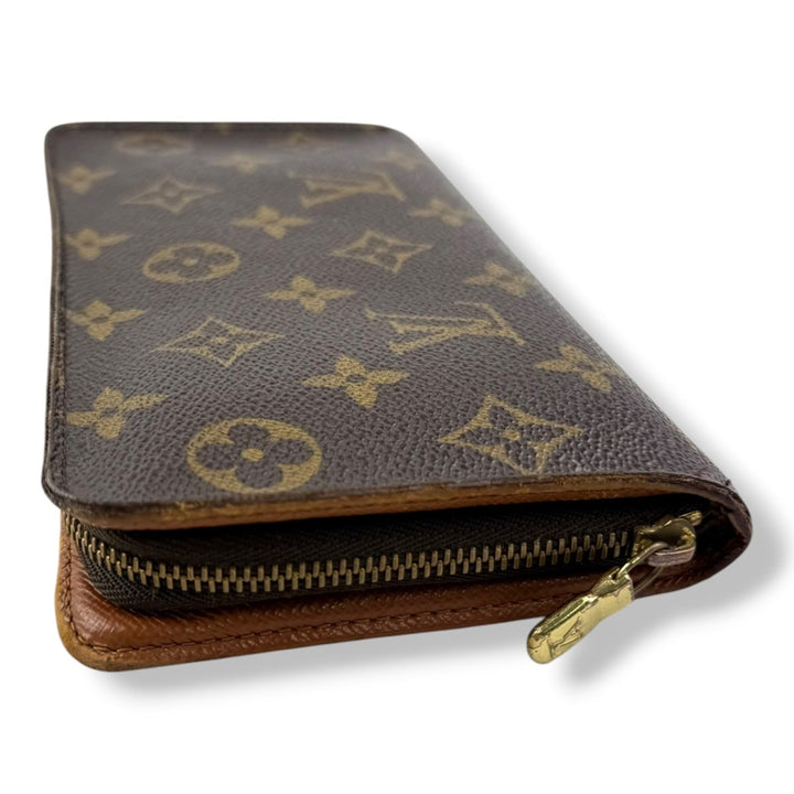 Louis Vuitton Brown Monogram Zippy Purse - Lux Central